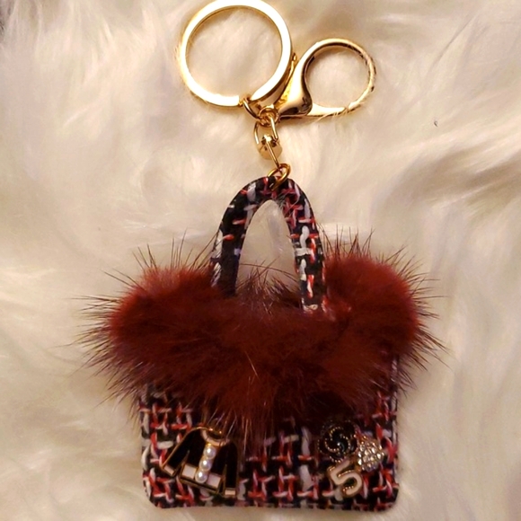 mini purse keychain bag charm - Picture 2 of 3